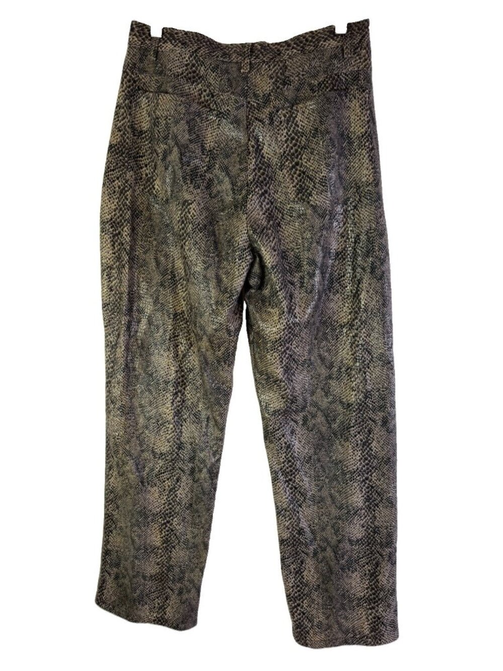 Vintage Y2K Pants Snake Python Print Mob Grunge USA